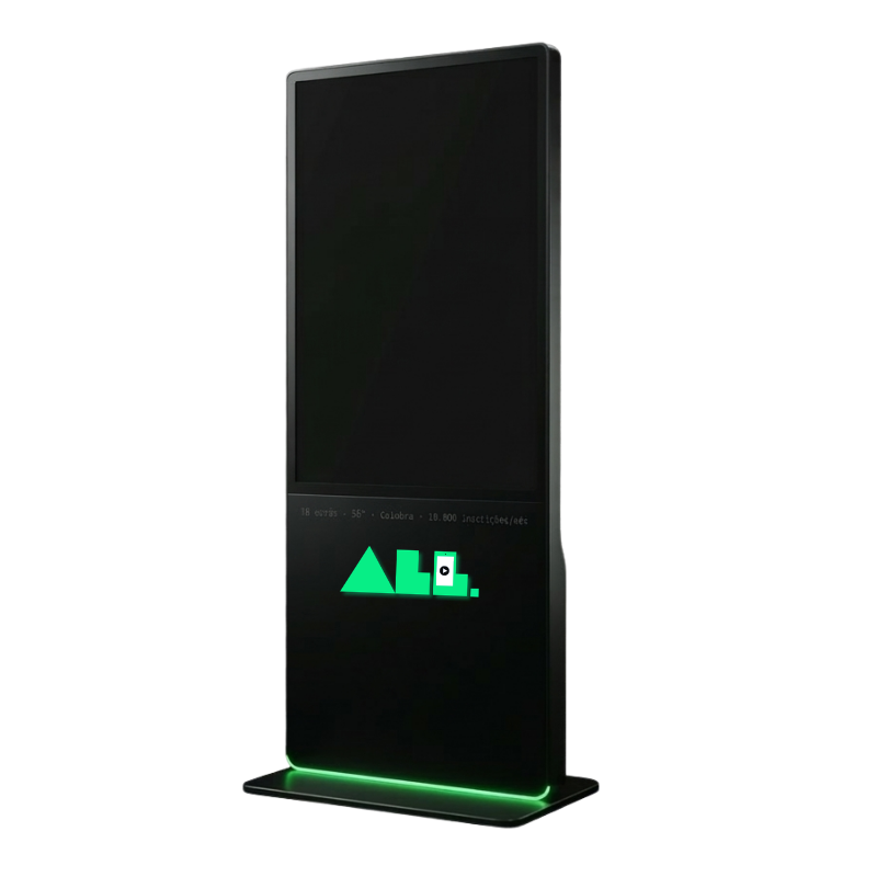 Totem digital AllMidia 55 polegadas em Coimbra